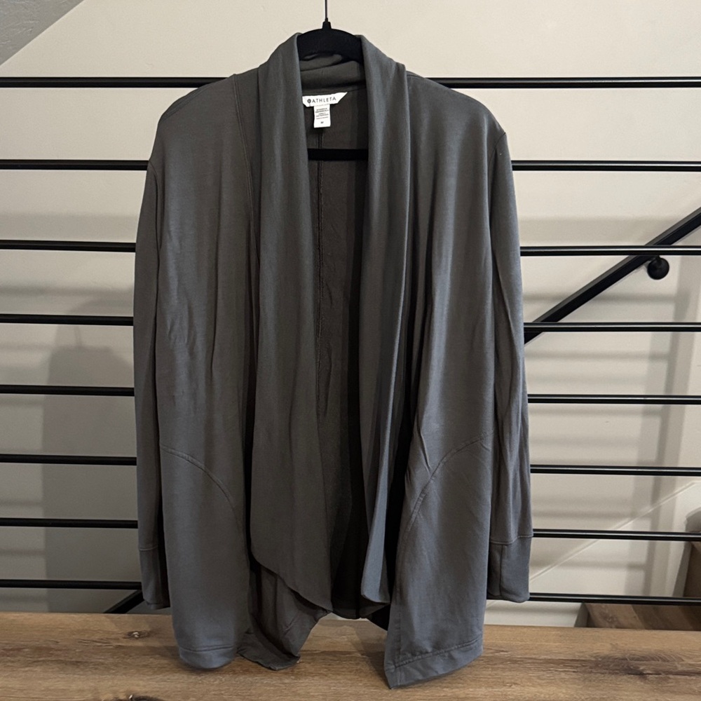 Athleta Pranayama Wrap - Grey - Size M